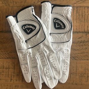 Callaway Golf Gloves - Right Hand - Size Medium/Large - 2 Pack